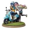 Laid-Back Camp Estatua PVC 1/7 Prisma Wing Nadeshiko Kagamihara & Rin Shima 24 cm