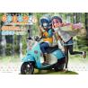 Laid-Back Camp Estatua PVC 1/7 Prisma Wing Nadeshiko Kagamihara & Rin Shima 24 cm