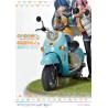 Laid-Back Camp Estatua PVC 1/7 Prisma Wing Nadeshiko Kagamihara & Rin Shima 24 cm