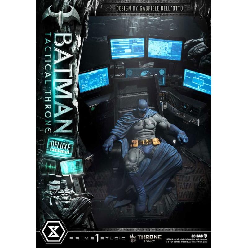 DC Comics Estatua 1/3 Throne Legacy Collection Batman Tactical Throne Deluxe Version 57 cm