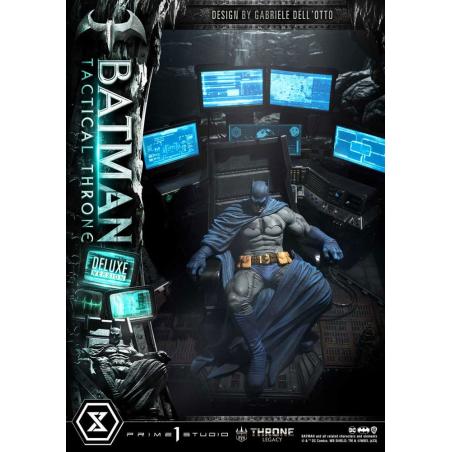 DC Comics Estatua 1/3 Throne Legacy Collection Batman Tactical Throne Deluxe Version 57 cm