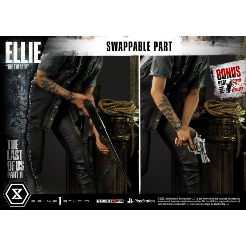 The Last of Us Part II Estatua 1/4 Ultimate Premium Masterline Series Ellie "The Theater" Bonus Version 58 cm