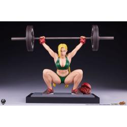 Street Fighter Estatua Premier Series 1/4 Cammy: Powerlifting 41 cm