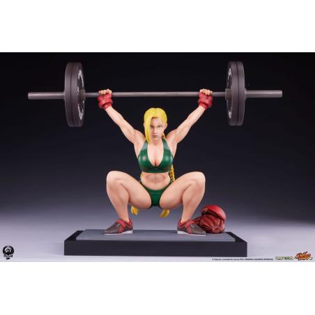 Street Fighter Estatua Premier Series 1/4 Cammy: Powerlifting 41 cm
