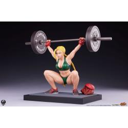 Street Fighter Estatua Premier Series 1/4 Cammy: Powerlifting 41 cm