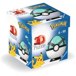 Pokémon Puzzle 3D Pokéballs: Malla Ball (55 piezas