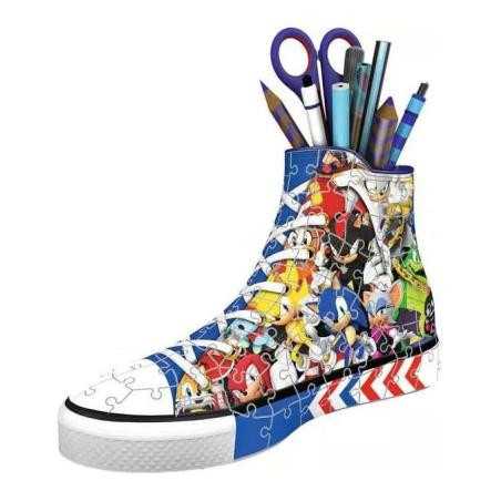 Sonic - The Hedgehog Puzzle 3D Sneaker (108 piezas