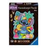 Disney Puzzle de madera WOODEN Stitch (150 piezas