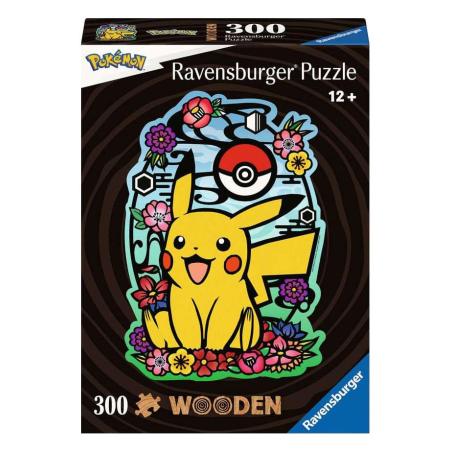 Pokémon Puzzle de madera WOODEN Pikachu (300 piezas