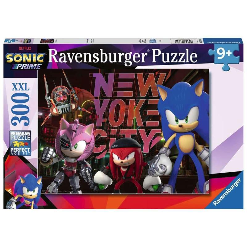 Sonic Prime Puzzle para niños XXL New York City (300 piezas