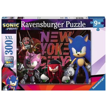 Sonic Prime Puzzle para niños XXL New York City (300 piezas