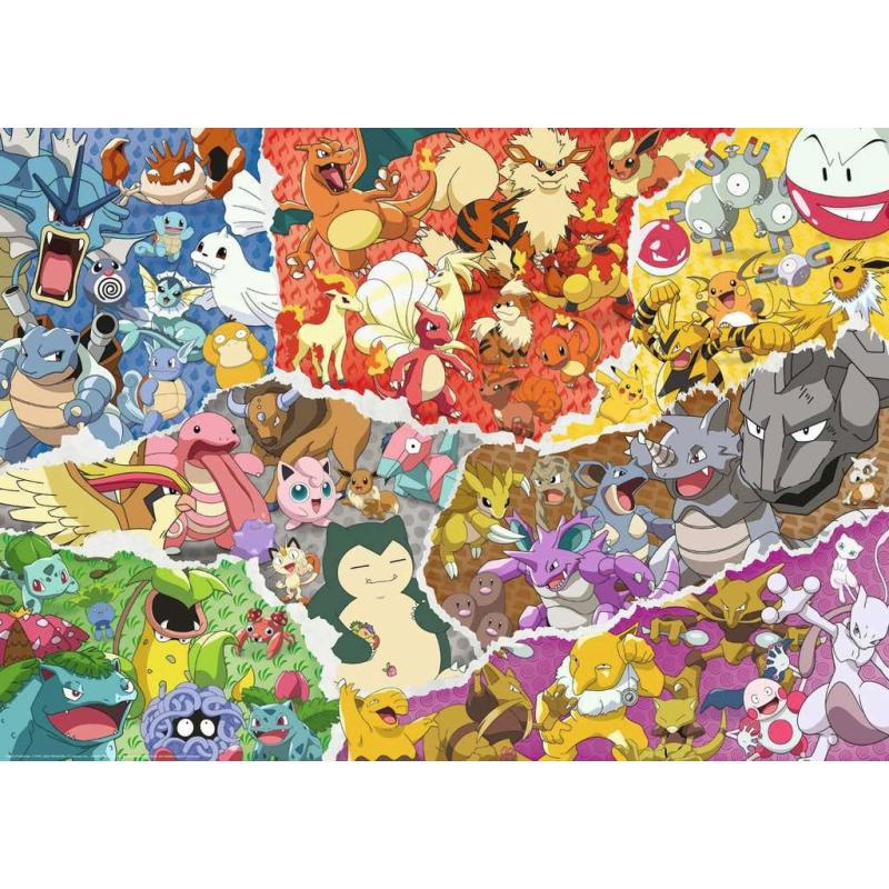 Pokémon Puzzle Pokémon Adventure (1000 piezas