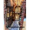 Harry Potter Maqueta Book Nook Tiny Adventures Callejón Diagon 23 cm