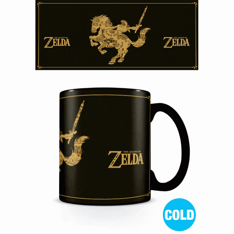 Legend of Zelda Taza sensitiva al calor Map