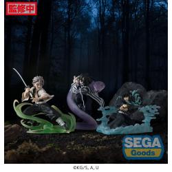 Demon Slayer: Kimetsu no Yaiba Estatua PVC Xross Link Anime Sanemi Shinazugawa Hashira Training Arc 12 cm