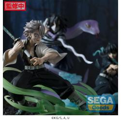 Demon Slayer: Kimetsu no Yaiba Estatua PVC Xross Link Anime Sanemi Shinazugawa Hashira Training Arc 12 cm