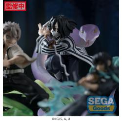 Demon Slayer: Kimetsu no Yaiba Estatua PVC Xross Link Anime Obanai Iguro Hashira Training Arc 14 cm