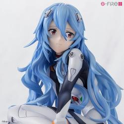 Rebuild of Evangelion Estatua PVC 1/7 Rei Ayanami Long Hair Ver. 11 cm