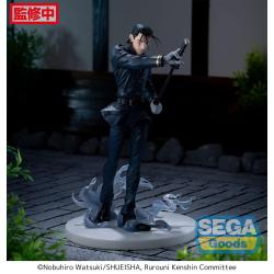 Rurouni Kenshin Estatua Luminasta PVC Hajime Saito 21 cm