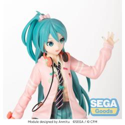 Hatsune Miku Project DIVA Arcade Estatua PVC SPM Hatsune Miku Ribbon Girl 24 cm