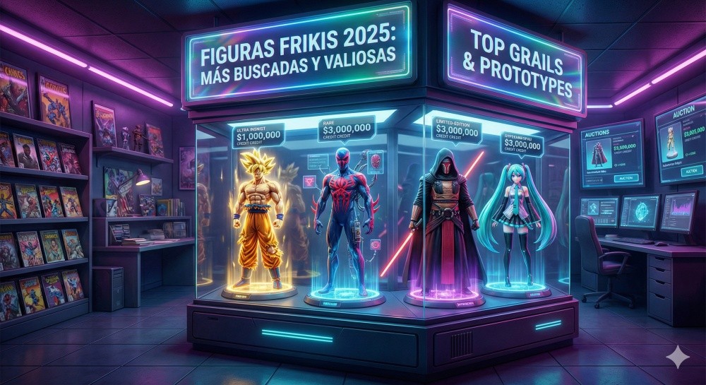 El Top 10 de Figuras Frikis Más Buscadas y Valiosas en 2025